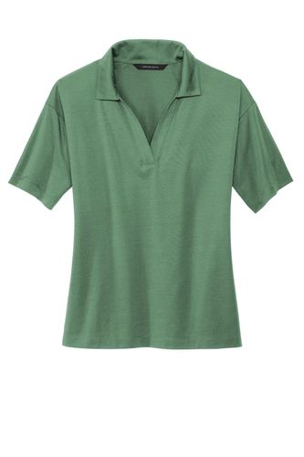 MERCER+METTLE Women's Stretch Jersey Polo MM1015 image thumbnail