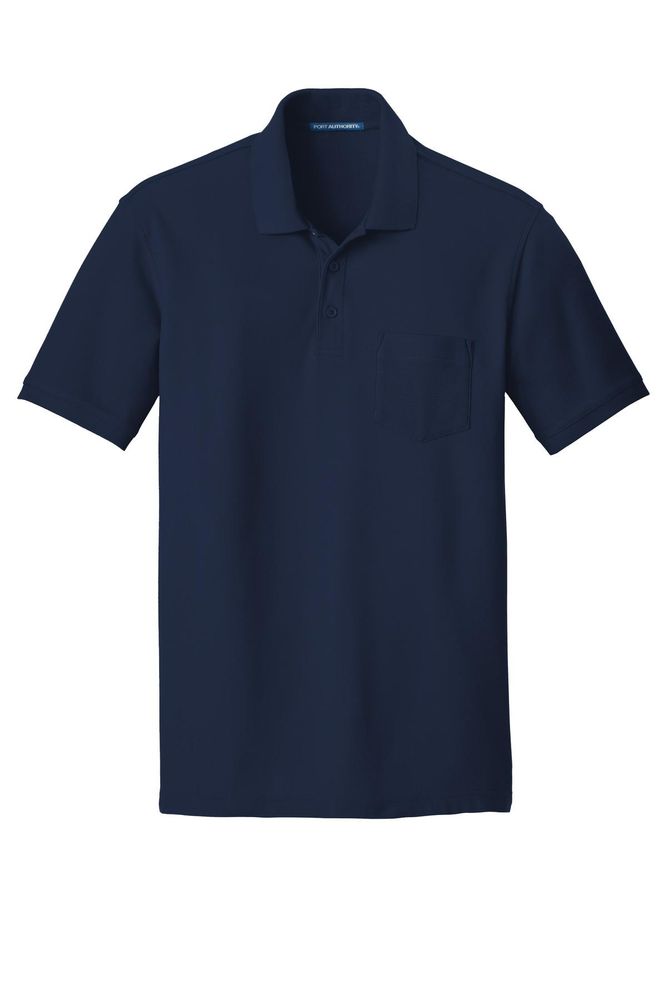 Port Authority Core Classic Pique Pocket Polo. K100P primary image