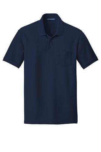 Port Authority Core Classic Pique Pocket Polo. K100P image thumbnail