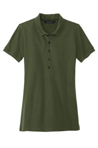 MERCER+METTLE Women's Stretch Heavyweight Pique Polo MM1001 image thumbnail
