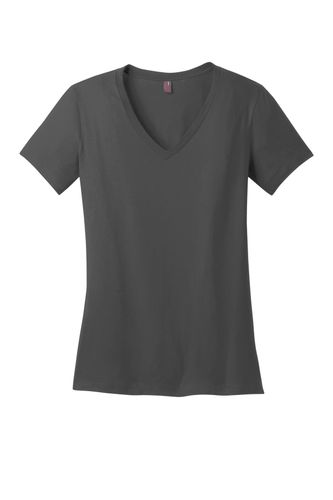 District - Women's Perfect Weight V-Neck Tee. DM1170L image thumbnail