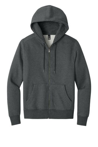 District Perfect Weight Fleece Full-Zip Hoodie DT1103 image thumbnail