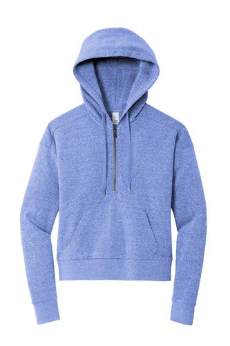 District Women's Perfect Tri Fleece 1/2-Zip Pullover DT1311 image thumbnail