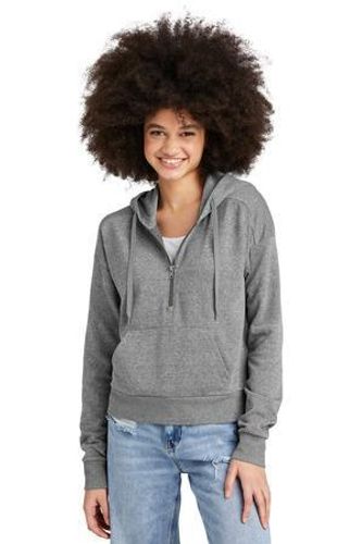 District Women's Perfect Tri Fleece 1/2-Zip Pullover DT1311 image thumbnail