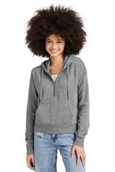 Image of District Women's Perfect Tri Fleece 1/2-Zip Pullover DT1311