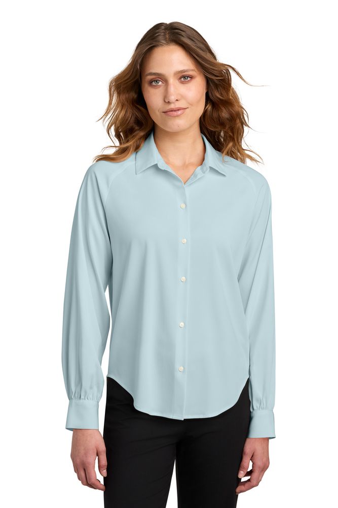 Mercer+Mettle Women's Long Sleeve Buttery Soft Blouse primary image