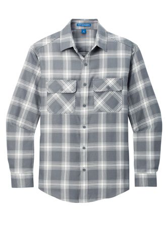 Port Authority Plaid Flannel Shirt. W668 image thumbnail
