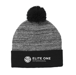 Image of ELITE ONE - Sport-Tek Heather Pom Pom Beanie