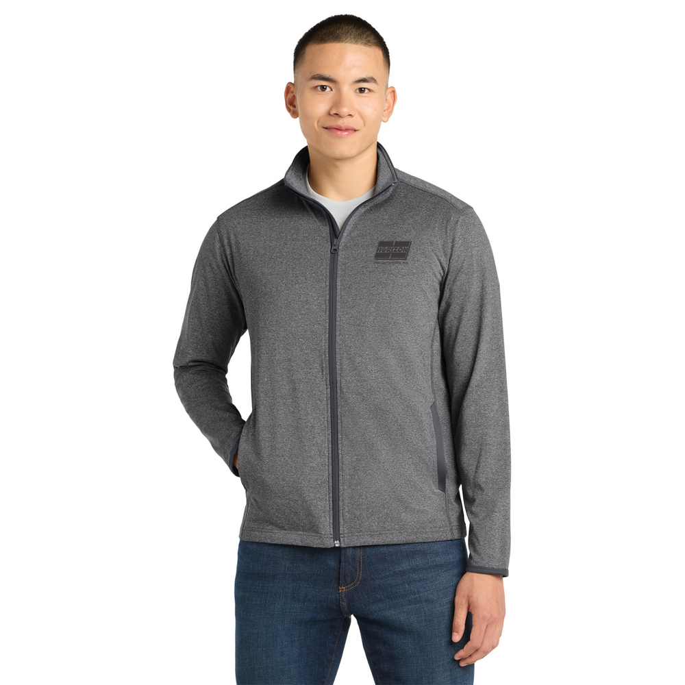HORIZON - Sport-Tek Sport-Wick Stretch Contrast Full-Zip Jacket primary image
