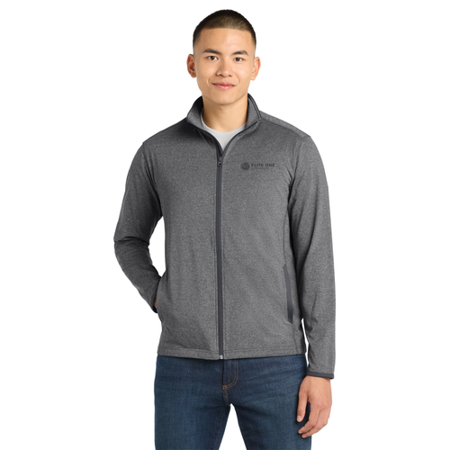 ELITE ONE - Sport-Tek Sport-Wick Stretch Contrast Full-Zip Jacket image thumbnail