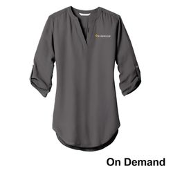 Image of Women's 3/4 Sleeve Tunic Blouse
