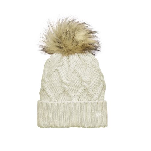 Faux Fur Pom Beanie image thumbnail