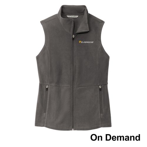 Women's Record Microfleece Vest image thumbnail