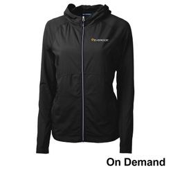 Image of Women's Cutter & Buck Knit Hybrid Full-Zip Jacket