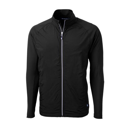 Men's Cutter & Buck Knit Hybrid Full-Zip Jacket image thumbnail