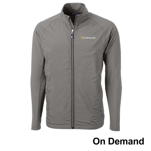 Men's Cutter & Buck Knit Hybrid Full-Zip Jacket image thumbnail