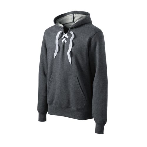 Men's Lace Up Pullover Hoodie image thumbnail