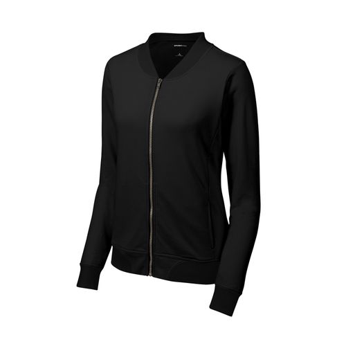 Women's French Terry Bomber Jacket image thumbnail