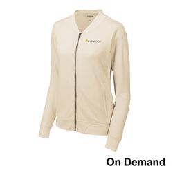 Image of Women's French Terry Bomber Jacket
