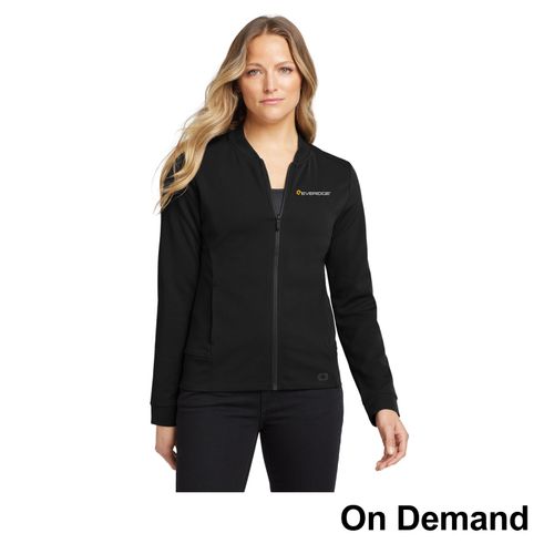 Women's OGIO Full Zip Bomber Jacket image thumbnail
