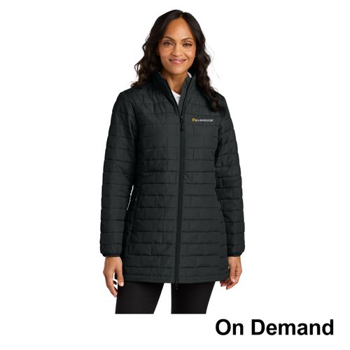 Women's Longline Down Jacket image thumbnail