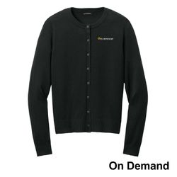 Image of Women's Crewneck Cardigan Sweater