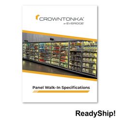Image of CrownTonka Panel Walk-In Specifications Flyer