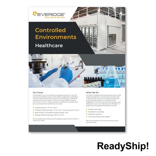 Controlled Environments/Healthcare Flyer image thumbnail