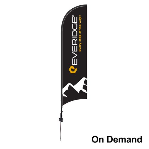 13' Everidge Branded Sail Flag Kit Spike image thumbnail