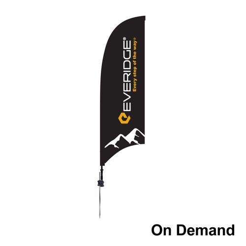 7' Everidge Branded Sail Flag Kit Spike image thumbnail