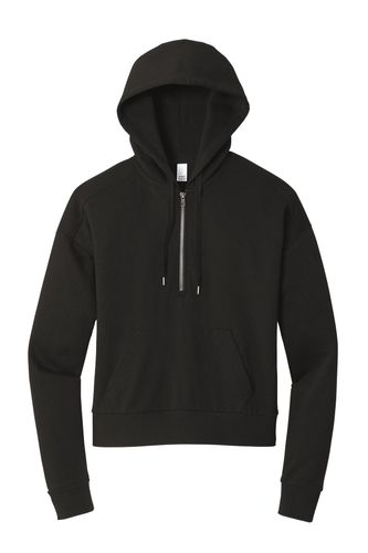 District Women's Perfect Tri Fleece 1/2-Zip Pullover DT1311 image thumbnail