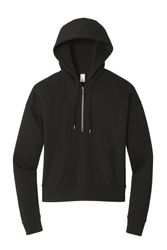 Image of District Women's Perfect Tri Fleece 1/2-Zip Pullover DT1311