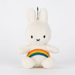 Image of Miffy Rainbow Keychain 4”