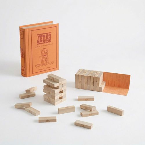 Jenga Vintage Bookshelf Edition image thumbnail