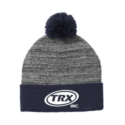 Image of TRX - Sport-Tek Heather Pom Pom Beanie