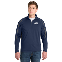 Image of TRX - Sport-Tek Sport-Wick Stretch 1/2-Zip Colorblock Pullover