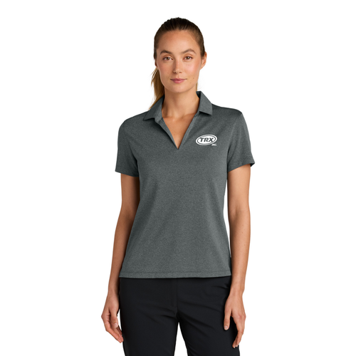 TRX - Nike Women's Dri-FIT Smooth Heather Polo image thumbnail