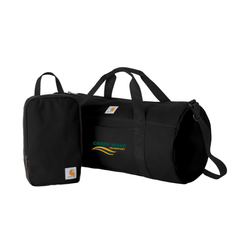 Image of GREEN WAVE - Carhartt Canvas Packable Duffel with Pouch