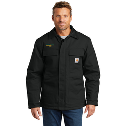 Image of GREEN WAVE - Carhartt Duck Traditional Coat