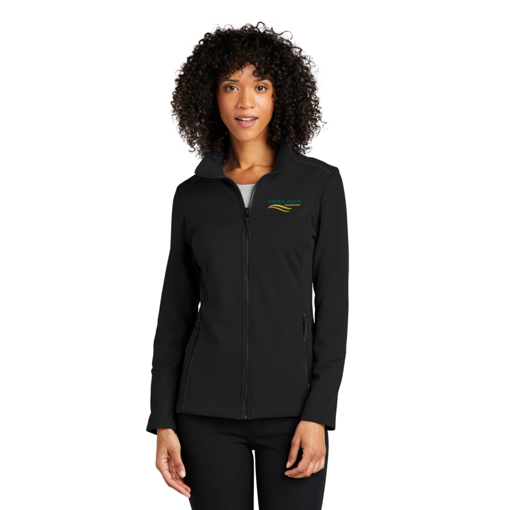 GREEN WAVE - Port Authority Women's Collective Tech Soft Shell Jacket primary image
