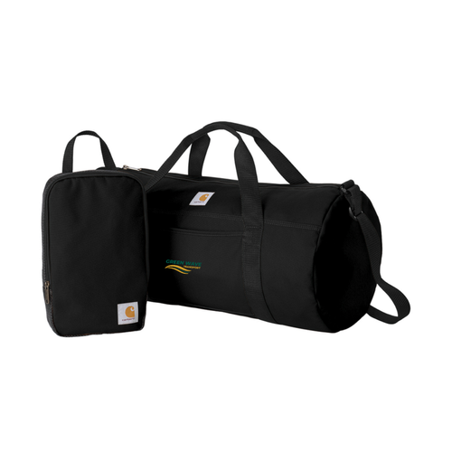 GREEN WAVE - Carhartt Canvas Packable Duffel with Pouch image thumbnail