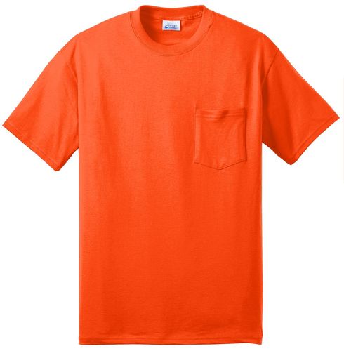 Port & Co Tall Core Blend Pocket Tee. PC55PT image thumbnail