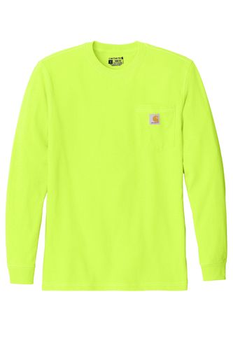 Carhartt Workwear Pocket Long Sleeve T-Shirt. CTK126 image thumbnail