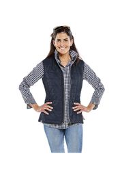 Image of Storm Creek Women's Traveler 60 GSM Insulated Packable Quilted Vest - Glossy