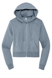 Image of District Women's V.I.T. Fleece Full-Zip Hoodie DT6103