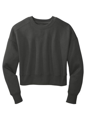 District Women's Perfect Weight Fleece Cropped Crew DT1105 image thumbnail