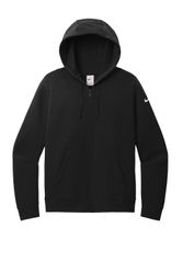 Image of Nike Women's Club Fleece Sleeve Swoosh Full-Zip Hoodie NKFD9890