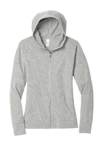 District Women's Medal Full-Zip Hoodie. DT665 image thumbnail District Women's Medal Full-Zip Hoodie. DT665 image thumbnail