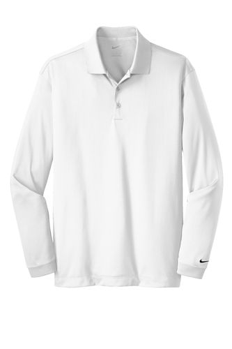 Nike Long Sleeve Dri-FIT Stretch Tech Polo. 466364 image thumbnail