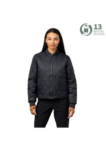 Storm Creek Women's Altitude 120 GSM Insulated Faux Down Quilted Bomber Jacket image thumbnail